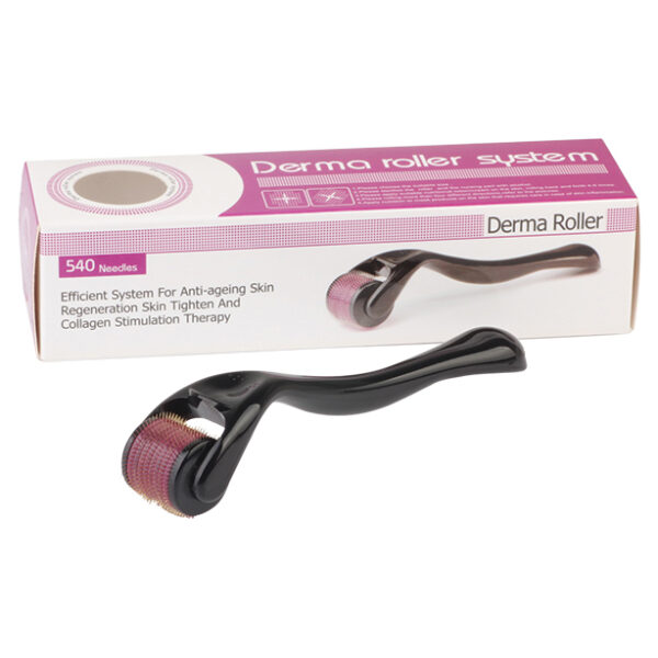 Derma Roller 540 iğneli 0.75 mm Masaj Aleti Cilt Yüz Selülit Çatlak (K0)