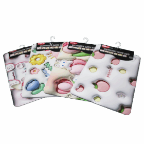 DESENLİ SU EMİCİ SİHİRLİ BANYO PASPAS - BULAŞIK ALTLIK 37X57CM (K0)