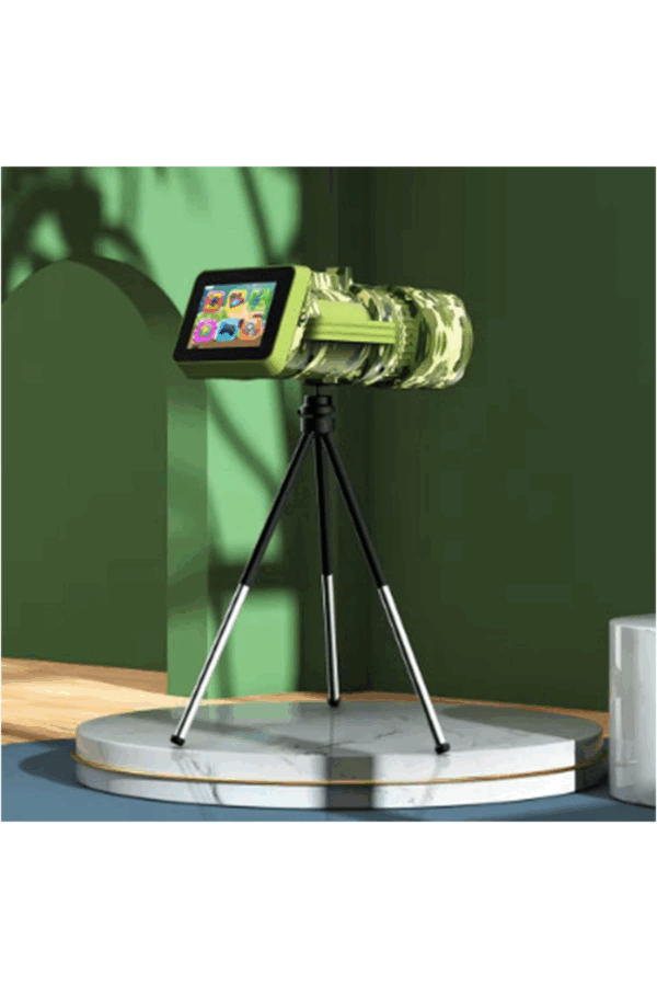 Digital Dürbün 8,0 Megapixel, 2.0 Lcd Hd Uzun Menzilli Taşınabilir 1080px720p Tripodlu Dürbün - Görsel 3