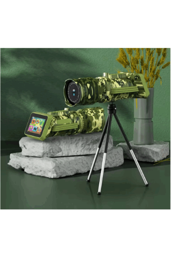 Digital Dürbün 8,0 Megapixel, 2.0 Lcd Hd Uzun Menzilli Taşınabilir 1080px720p Tripodlu Dürbün - Görsel 4