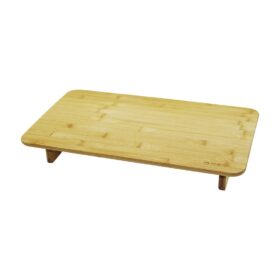 DİKDÖRTGENMİNİ SOFRA MODEL=30X50CM - Y:8CMAYAKLI BAMBU AHŞAP KESİM PANOSU (K0)