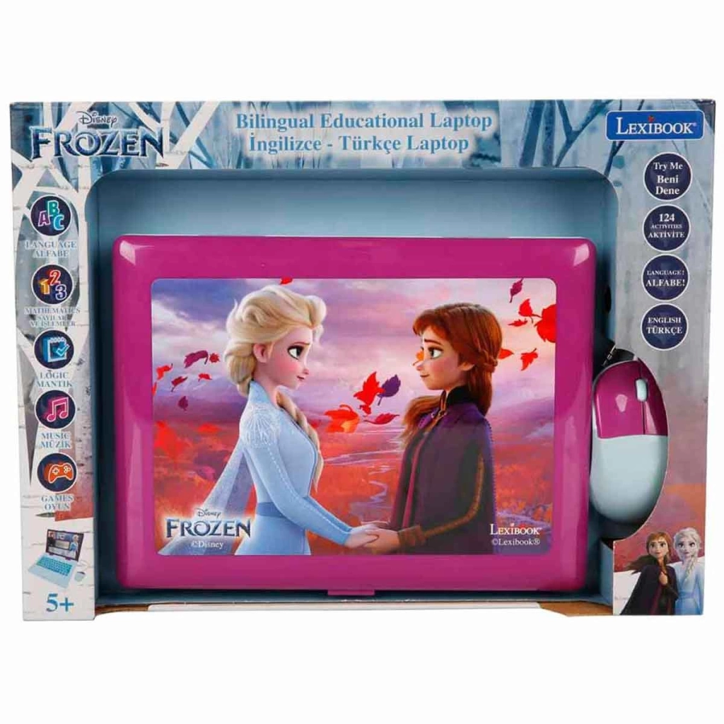 Çocuk Disney Frozen İngilizce Türkçe Laptop - Görsel 4