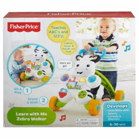 Çocuk DLD80 Fisher-Price® Melodili Zebra Yürüteç