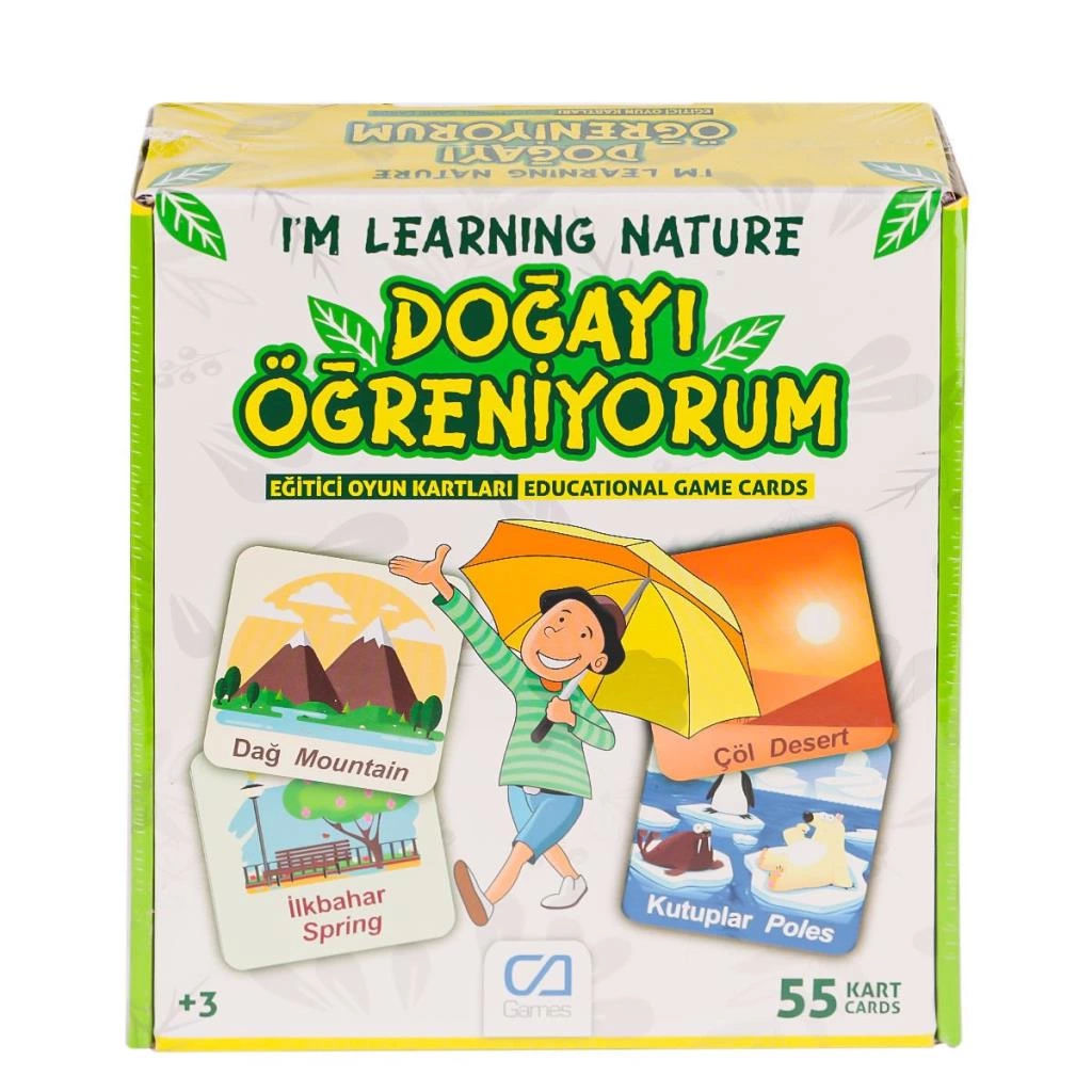 Doğayı Öğreniyorum Eğitici Oyun Kartları - Görsel 3