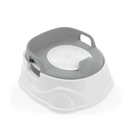 Dolu 3in1 Lazımlık Adaptör Basamak Gri