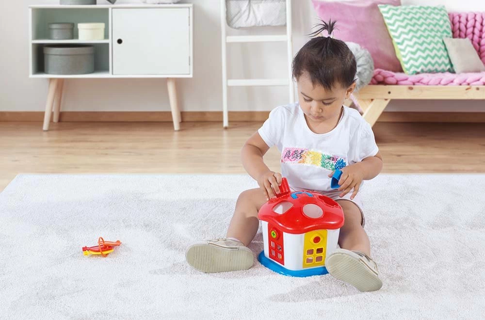 Çocuk Dolu Sevimli Bultak Ev Kilitli Kapı - Görsel 3