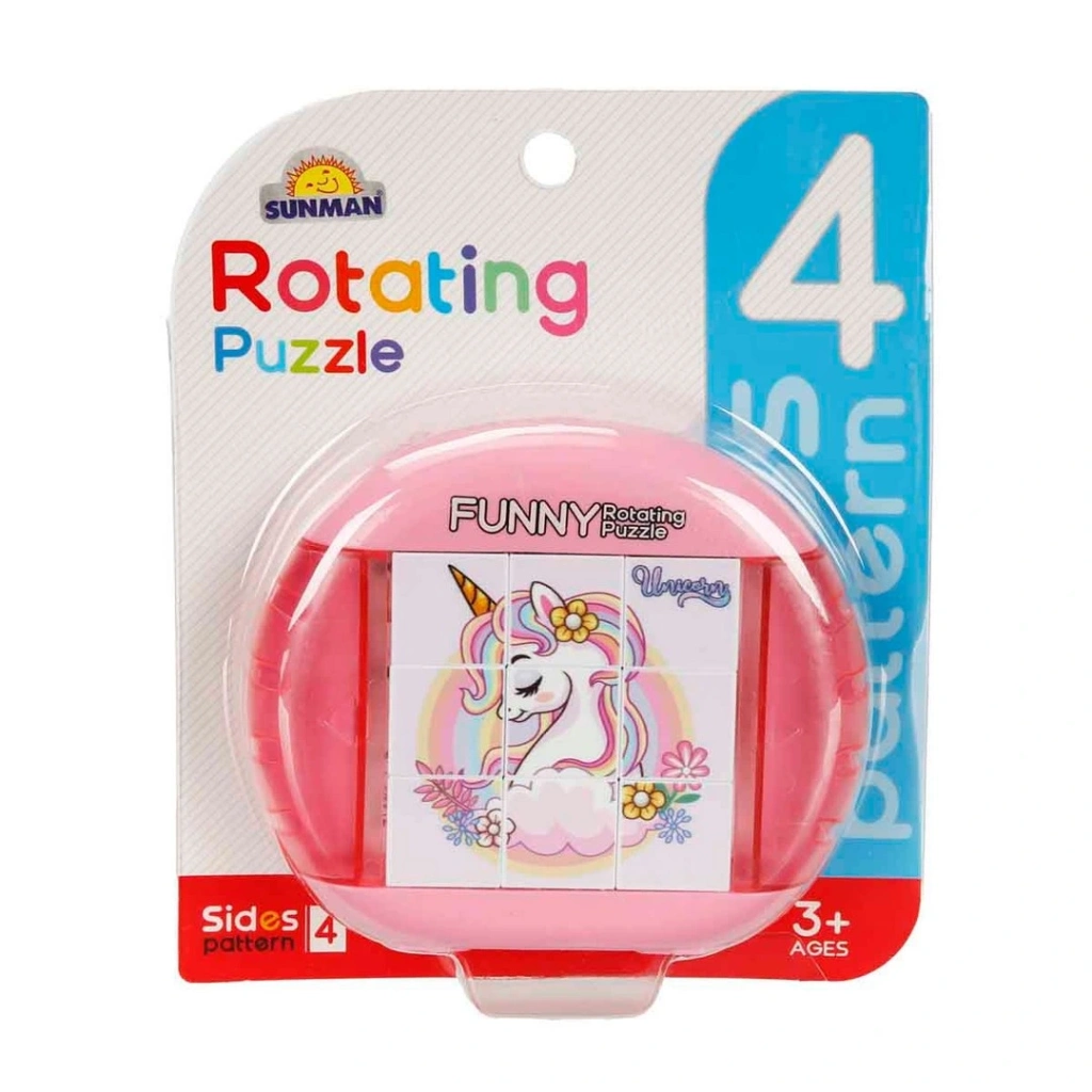 Dönen Unicorn Temalı Puzzle - Görsel 4