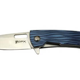 Dpx Gear Aculus F004 Bl Mavi  Kurtarma / Kamp Çakı 18cm - Yarı Otomatik, Cam Kırma Aparatlı, Kemerlikli, Kutulu