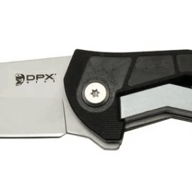 Dpxgear Sugga 915b Bk Siyah Ampamp Beyaz Kamp / Outdoor Çakı 17,5cm - Yarı Otomatik, Kemerlikli, Kutulu