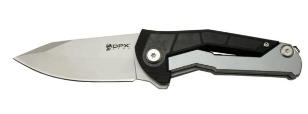 Dpxgear Sugga 915b Bk Siyah Ampamp Beyaz Kamp / Outdoor Çakı 17,5cm - Yarı Otomatik, Kemerlikli, Kutulu