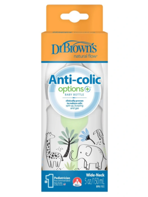 Dr.Browns Geniş Ağız PP Antikolik Options Biberon  150ml Erkek