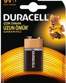 DURACELL 9V PİL TEKLİ (K0)