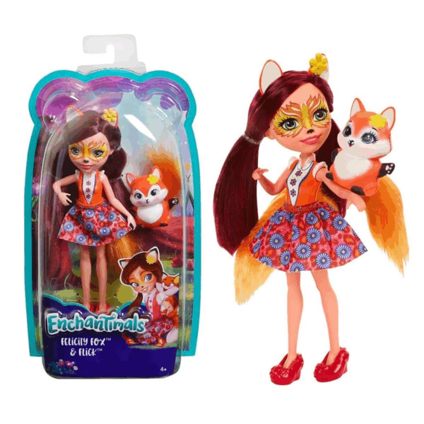Çocuk DVH87 Enchantimals Ana Karekter Bebekler / +4 yaş - Görsel 4