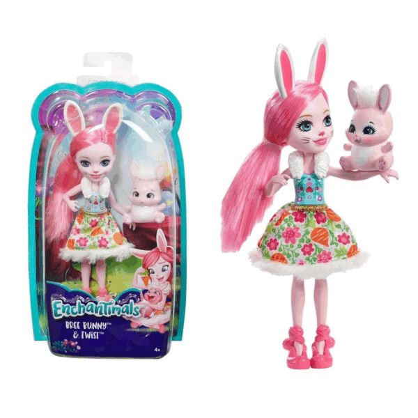 Çocuk DVH87 Enchantimals Ana Karekter Bebekler / +4 yaş - Görsel 5