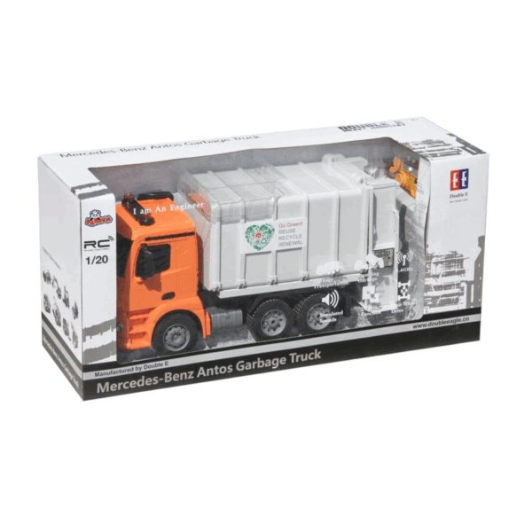 Çocuk E560-003  Kumandalı Şarjlı Çöp Kamyonu 1:20  -Vardem