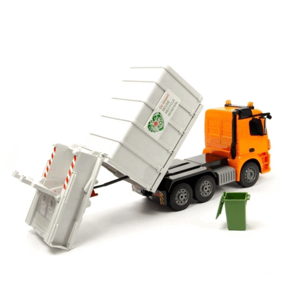 Çocuk E560-003  Kumandalı Şarjlı Çöp Kamyonu 1:20  -Vardem - Görsel 5
