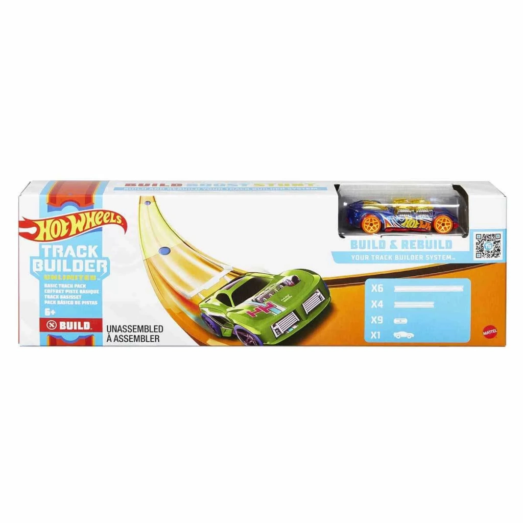 Eğitici Çocuk Hot Wheels Track Builder Temel Pist Seti GVG13 - Görsel 4