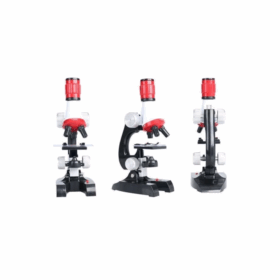 Eğitici Mikroskop Kiti Zoom Led Işıklı 100x 400x 1200x St1200x