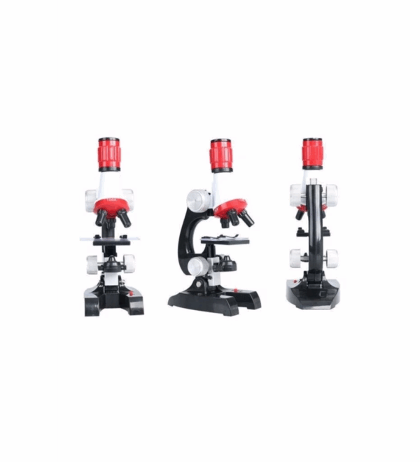 Eğitici Mikroskop Kiti Zoom Led Işıklı 100x 400x 1200x St1200x - Görsel 2