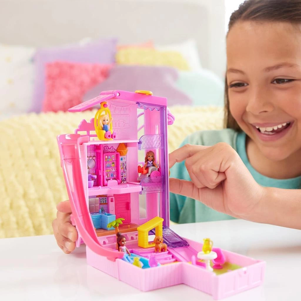 Eğitici Oyuncak HWP11 Polly Pocket Bebeknin Evi Temalı Mikro Oyun Seti - Görsel 2
