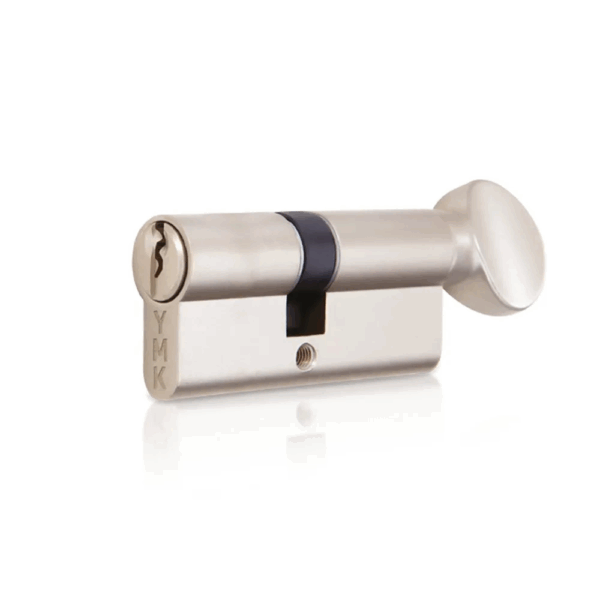 Eko 90mm Saten Cerman Mandallı Hibrit Barel, Kapı Silindiri - Görsel 2