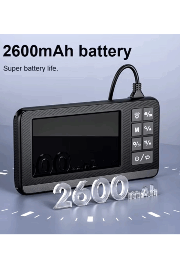 Ekranlı Çift Kameralı 10 Mt Sert Kablo Endoskop Kamera 8 Mm 4.3 Inc Hafıza Kart Destekli - Görsel 5