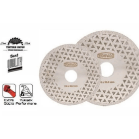 Elektrolize Elmas Kesici Flanşlı Disk - 180 Mm