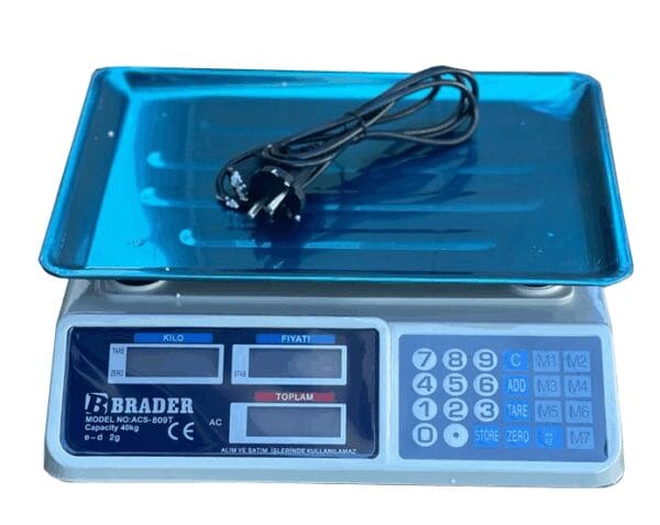 Elektronik Terazi 40 Kg (K0) - Görsel 4