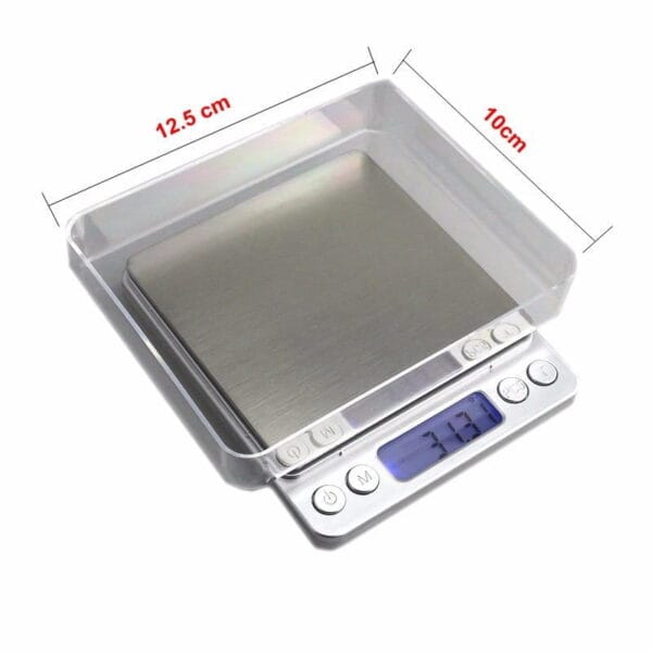 Elektronik 3 kg 01 Gr Kapasiteli Dijital Hassas Kantar Mutfak Tartısı Terazi (K0) - Görsel 5