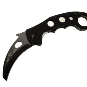 Emerson 0504 Bk Siyah Karambit Kamp Çakı 20cm- Manuel, Kemerlikli