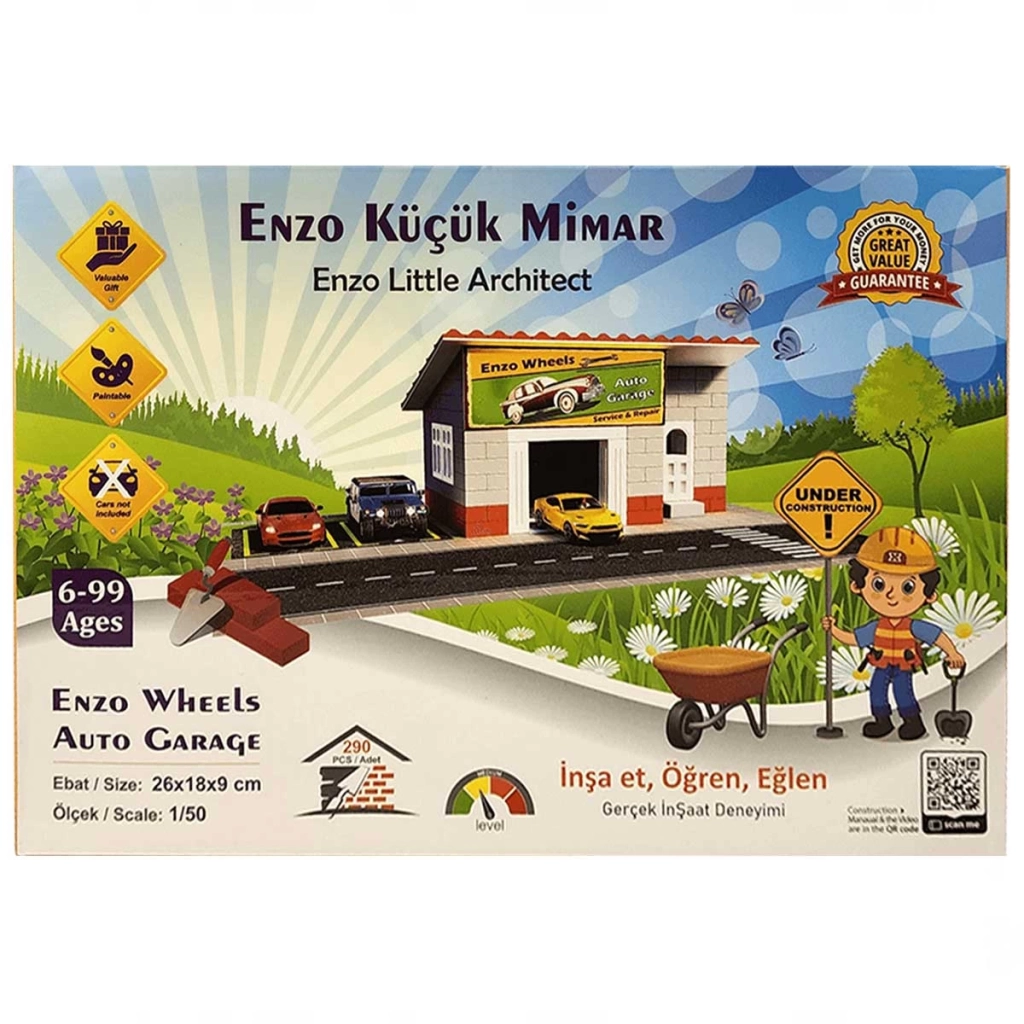 Enzo Oto Garaj Seti ile Mekanik Dünyayı Keşfedin ve El Becerilerini Artırın - Görsel 4