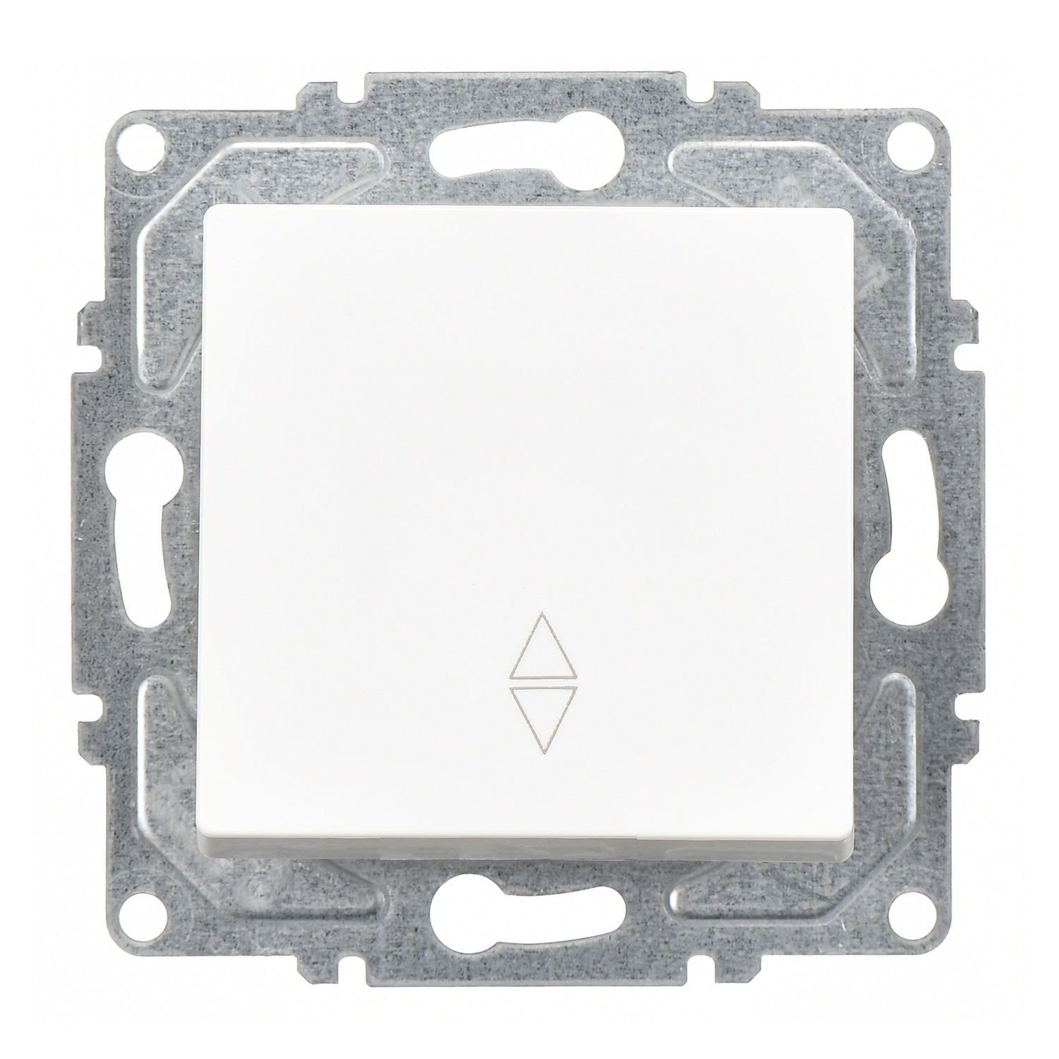 Günsan Eqona Beyaz Vidalı Vavien Anahtar - 10AX 250V