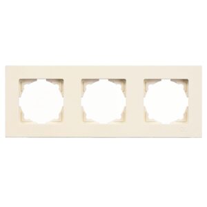Günsan Eqona Krem Üçlü Çerçeve