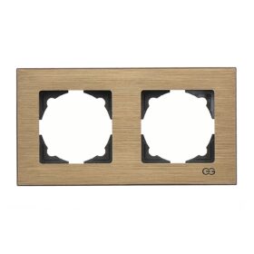 Günsan Eqona Bronz Inox İkili Çerçeve