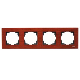 Günsan Eqona Kiraz Ahşap Dörtlü Çerçeve