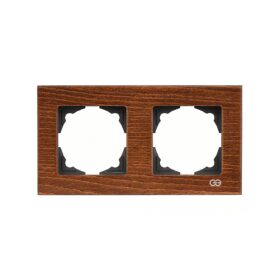 Günsan Eqona Ceviz Ahşap İkili Çerçeve