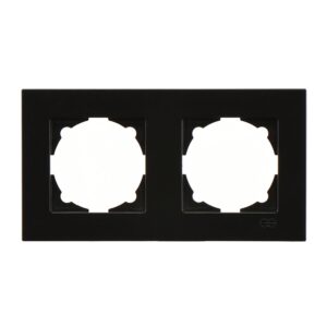 Günsan Eqona Metalik Siyah İkili Çerçeve