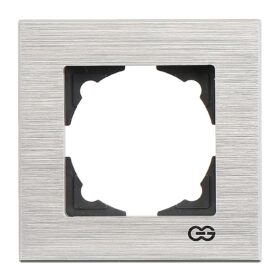 Günsan Eqona Gümüş Inox Tekli Çerçeve