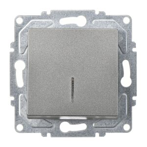 Günsan Eqona Füme Klipsli Eqona Işıklı Anahtar