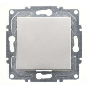 Günsan Eqona Gümüş Vidalı Anahtar - 10AX 250V