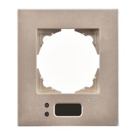 Günsan Eqona Metalik Bej Pratik Saat Derece Çerçeve