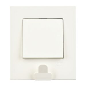 Günsan Eqona Fildişi Beyazı Vidalı Pratik Notluk Anahtar