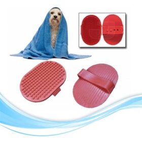 Ergonomik Masajlı Evcil Hayvan Kedi Köpek Yıkama Fırçası Aparatı (K0)