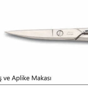 Europe Kalın Nakış Makası Süper Kalite No:4 10,16 Cm