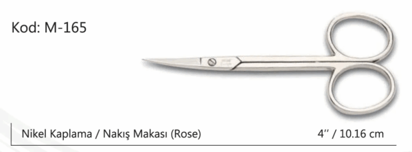 Europe Nakış Makası Süper Kalite No:4 10,16 Cm - Görsel 2