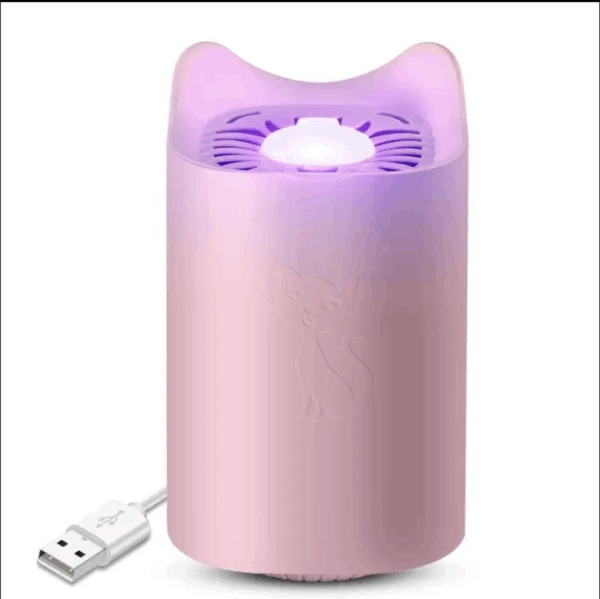 Ev Led Sivrisinek Katili Usb Plug-in Kendinden Emişli Kovucu Sivrisinek Tuzak Lamba - Görsel 3
