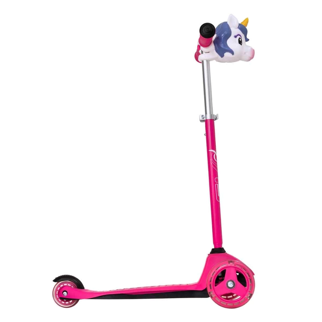 Çocuk Evo Unicorn 3 Teker Işıklı Mini Scooter - Görsel 2