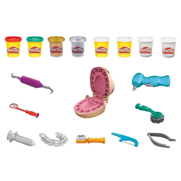 F1259 Play-Doh Dişçi Seti +3 yaş - Görsel 2