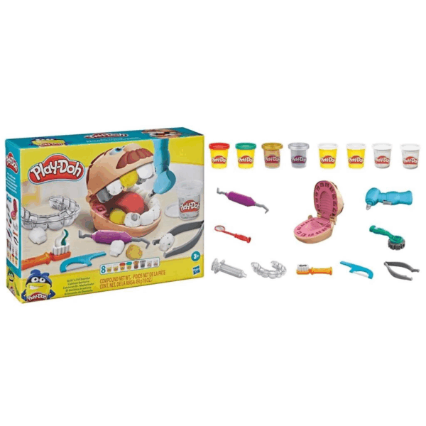 F1259 Play-Doh Dişçi Seti +3 yaş - Görsel 3