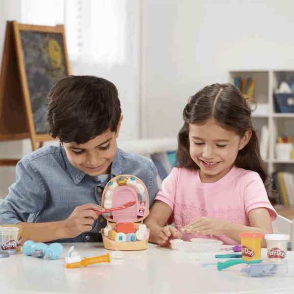 F1259 Play-Doh Dişçi Seti +3 yaş - Görsel 5